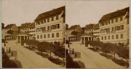 Karlovy Vary, Zámecký pramen, Schlossbrunn, stereofotografie