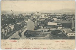 Holešov Kroměříž celkový pohled nakl. Stelzig DA 1904