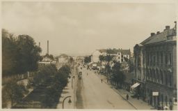 Kroměříž Komenského náměstí Bromografia 1930