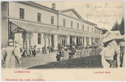 Luhačovice Zlín Lázeňský hotel nakl. Jeslík DA 1901