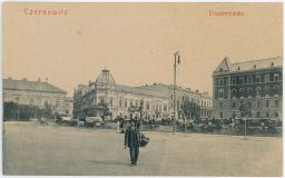 Czernowitz Černovice Černivci Elisabethplatz 1908