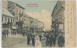 Czernowitz Černovice Černivci Enzenberg Hauptstrasse DA 1907