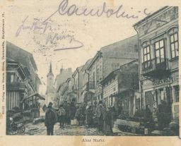 Czernowitz Černovice Černivci Alter Markt Bernhard Herdan Hersch Wolf nakl. Simon Gross DA