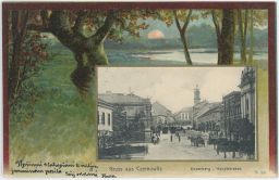 Czernowitz Černovice Černivci Enzenberg Hauptstrasse nakl. König DA 1904