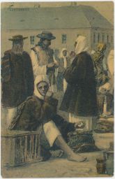Czernowitz Černovice Černivci trh olej nakl. Romuald Scally