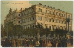 Czernowitz Černovice Černivci Landesregierung nakl. Schally 1910
