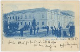 Czernowitz Černovice Černivci Heiligen Platz nakl. König DA 1899