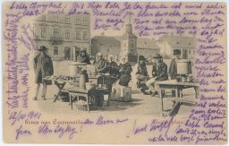 Czernowitz Černovice Černivci Austriaplatz nakl. König DA 1901
