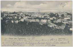 Czernowitz Černovice Černivci panorama nakl. Horowitz DA 1905