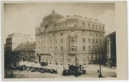 Ústí nad Labem palác České obchodní společnosti nakl. Bukač 1926