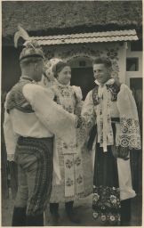 etnografie kroje Podluží Břeclav Hodonín foto Švec