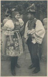 etnografie kroje Ratíškovice Hodonín foto Švec