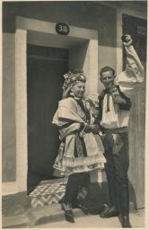 etnografie kroje Kunovice č.p. 318 foto Švec 1940
