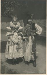 etnografie kroje Kostelec Prostějov Haná foto Švec