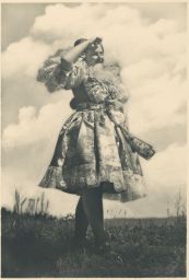 etnografie kroje Moravské Slovácko Fototypia