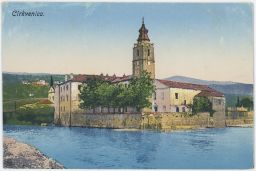Cirkvenica kostel panny Marie Chorvatsko Jugoslávie 1923