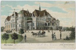 Marienbad Mariánské lázně café hotel Rübezahl DA 1902