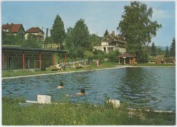 koupaliště plovárna Letovice Blansko 1979 VF