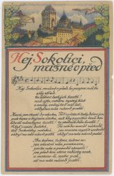 Karlštejn Beroun Sokol Hej, sokolíci, mužně vpřed
