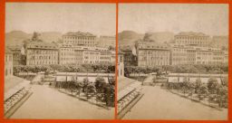 Karlovy Vary, Mariánskolázeňská ulice, stereofotografie