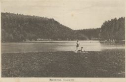 koupaliště plovárna Radošovice Benešov nakl. Zuna 1930