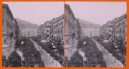 Karlovy Vary, Parková ulice, stereofotografie