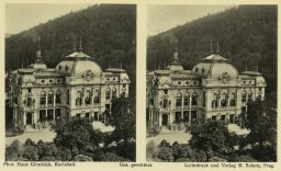 Karlovy Vary, Císařské lázně, stereofotografie