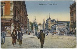 Budapest Teréz körut 1918
