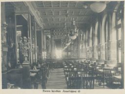 Budapest József körut Baross kávéház 1927