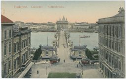 Budapest Lánczhid 1921