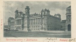 Budapest Jgazságügyi palota Justitzpalais DA 1898