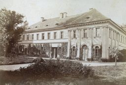 Teplice, Lázně Panský dům od zahrady