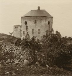 Hrad Točník, polovina stereofotografie