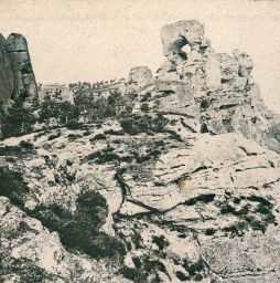 Hrad Rotštejn, polovina stereofotografie