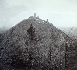 Hrad Bezděz, polovina stereofotografie