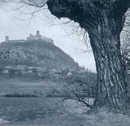 Hrad Bezděz, polovina stereofotografie