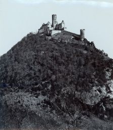 Hrad Bezděz, polovina stereofotografie