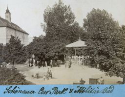 Teplice-Šanov, Lázeňský park u Vojenských lázní