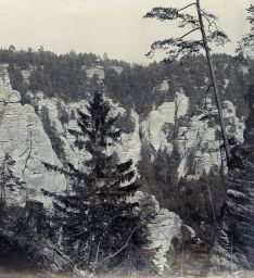 Hruboskalsko, polovina stereofotografie