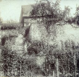Kutná Hora, dům a zahrada, polovina stereofotografe