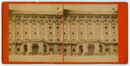 Černínský palác na Hradřanech, stereofoto
