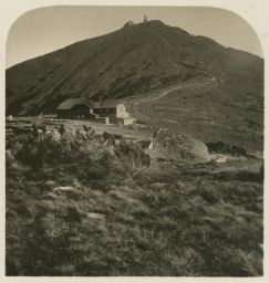 Krkonoše, Obří bouda, polovina stereofotografie