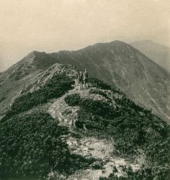 Krkonoše, Kozí hžbety, polovina stereofotografie