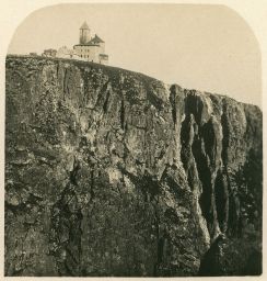 Krkonoše, Sněžné jámy, polovina stereofotografie