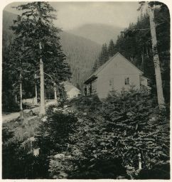Krkonoše, Dlouhý důl, polovina stereofotografie