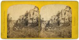 Adršpašské skály, stereofotografie