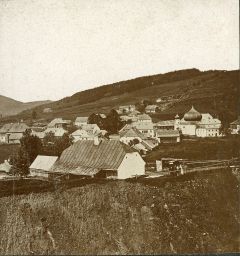 Železná Ruda, polovina stereofotografie