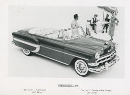 Amerika, americký vůz Chevrolet Bel Air Cabriolet Convertible Coupé