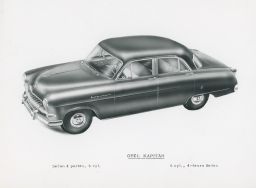Amerika, americký vůz Opel Capitan