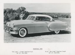 Amerika, americký vůz Pontiac De Luxe 8 cyl. Catalina Coupé